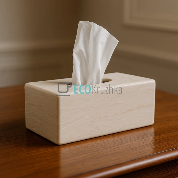 Диспенсер для серветок настільний з мармуру Bella (22665 ... Диспенсер для серветок настільний з мармуру Bella (22665 ...