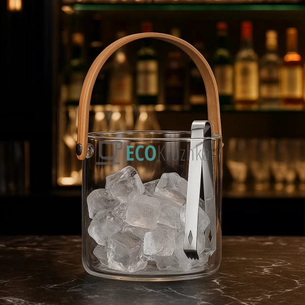 Відро для льоду з щипцями 1300 мл Edenberg EB-19301