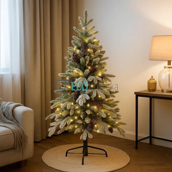 Штучна ялинка "Буковинська красуня" 120 см, 793 гілки, 1 ...