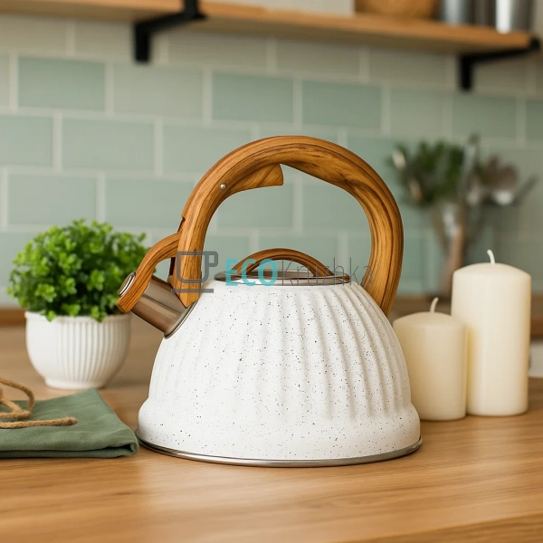 Чайник із нержавіючої сталі зі свистком 3 л Edenberg EB- ... Чайник із нержавіючої сталі зі свистком 3 л Edenberg EB- ...