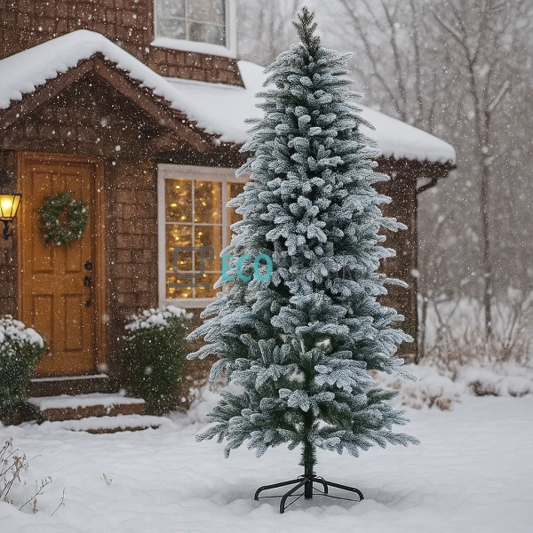 Штучна ялинка "Вечірній вальс" 213 см, на металевій підс ...