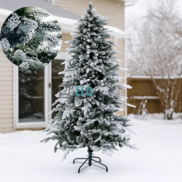 Штучна ялинка "Вечірній вальс" 213 см, на металевій підс ...