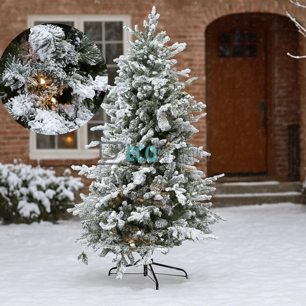 Штучна ялинка "Вечірній вальс" 183 см, 1803 гілки, 300 L ...