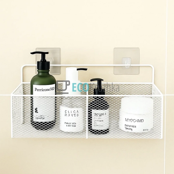 Навісна полиця металева на самоклейкій стрічці 29х13.5х9 ... Навісна полиця металева на самоклейкій стрічці 29х13.5х9 ...