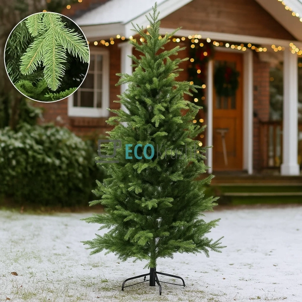 Штучна ялинка "Датська" 180 см, 1592 гілки, пишна новорі ...