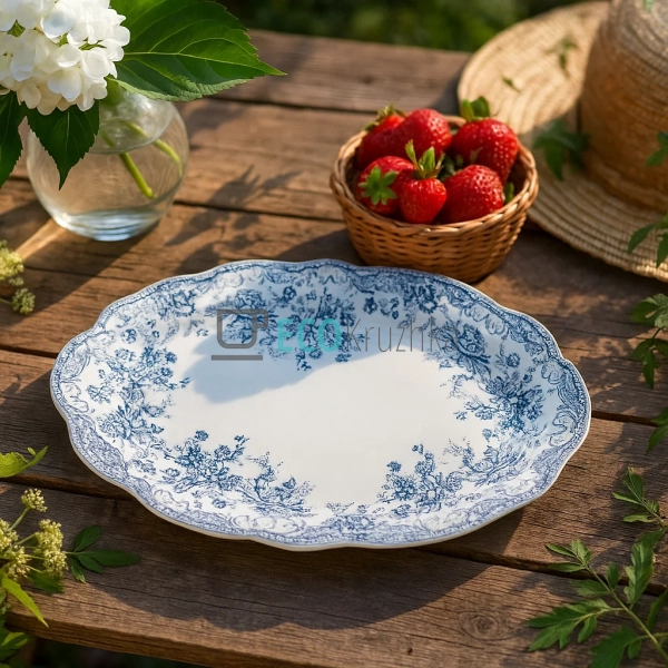 Порцелянове овальне блюдо 30 ...