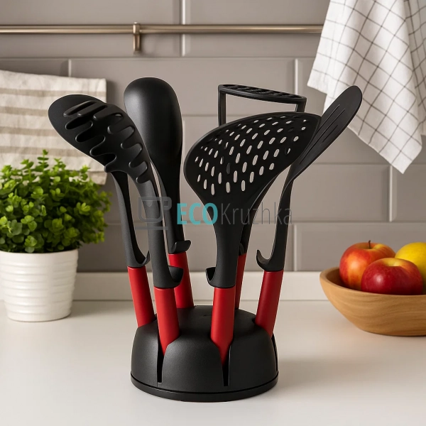 Набір кухонного приладдя Edenberg Violet 7 предметів ED3 ... Набір кухонного приладдя Edenberg Violet 7 предметів ED3 ...