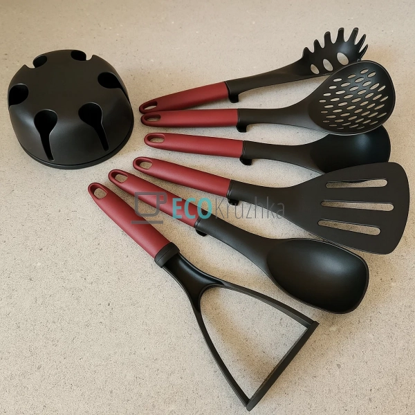 Набір кухонного приладдя Edenberg Violet 7 предметів ED3 ... Набір кухонного приладдя Edenberg Violet 7 предметів ED3 ...