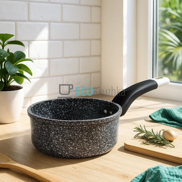 Ківш 1.9л, з кришкою, литий алюміній Edenberg EB-3328