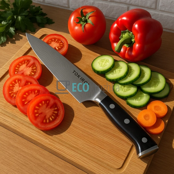 Кухонний ніж шеф-кухаря 20 см – професійний ніж для нарі ... Кухонний ніж шеф-кухаря 20 см – професійний ніж для нарі ...