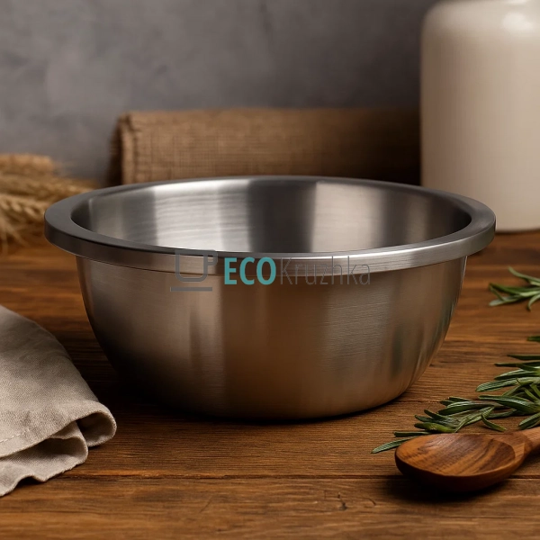 Глибока тарілка-миска з нержавіючої сталі 32x12,5 см Ede ...