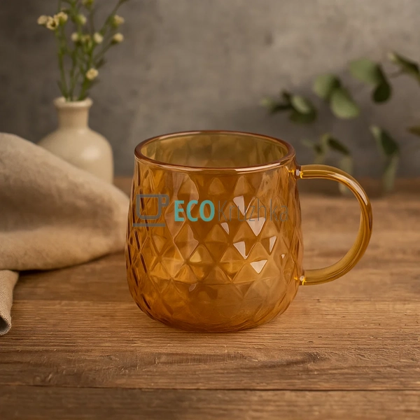 Набір з 2 чашок "Burshtyn", 350 мл, HO_PE (77-10-1) Набір з 2 чашок "Burshtyn", 350 мл, HO_PE (77-10-1)