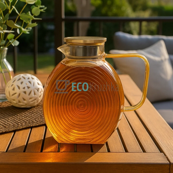 Глечик для води, лимонаду, молока 2.3л Золото HO_PE (77 ... Глечик для води, лимонаду, молока 2.3л Золото HO_PE (77 ...