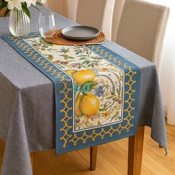 Ранер гобеленовий на стіл Лимони 37 х 100 см (041-37LIMA ... Ранер гобеленовий на стіл Лимони 37 х 100 см (041-37LIMA ...