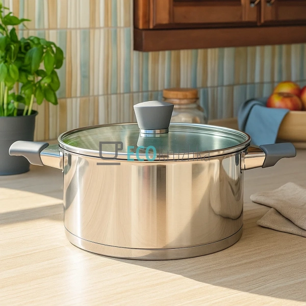 Каструля Ardesto Gemini Trento, скляна кришка, 5.2 л, не ... Каструля Ardesto Gemini Trento, скляна кришка, 5.2 л, не ...