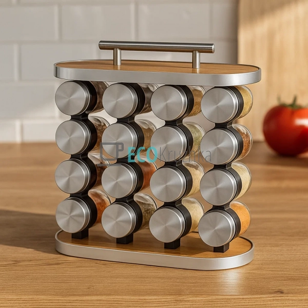 Набір для спецій на 16 ємностей Edenberg EB-18006 Набір для спецій на 16 ємностей Edenberg EB-18006