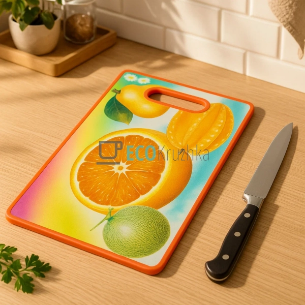 Дошка кухонна обробна 3D малюнок 367 х 225 х 11 мм Апель ... Дошка кухонна обробна 3D малюнок 367 х 225 х 11 мм Апель ...