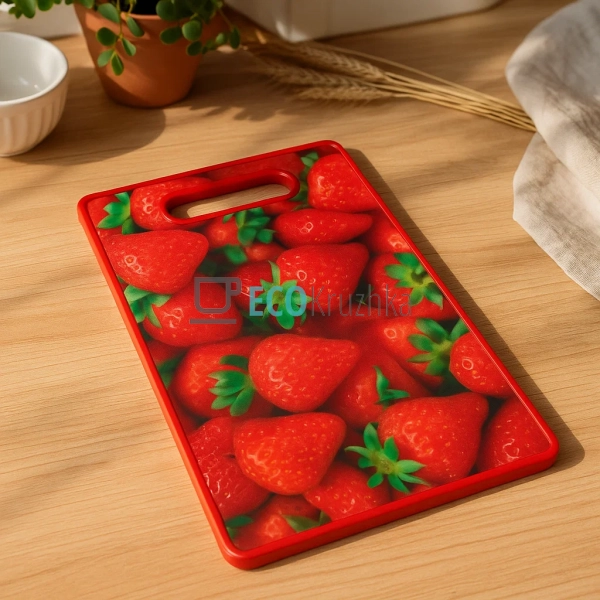 Дошка кухонна обробна 3D малюнок 367 х 225 х 11 мм Полун ... Дошка кухонна обробна 3D малюнок 367 х 225 х 11 мм Полун ...