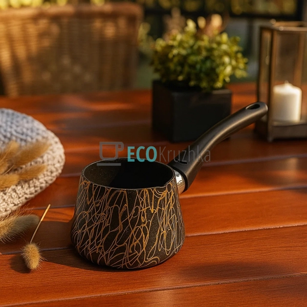 Турка Ardesto BLACK MARS, 0.5 л, граніт, бакелітова ручк ...