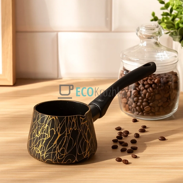 Турка Ardesto BLACK MARS, 0.35 л, граніт, бакелітова руч ...