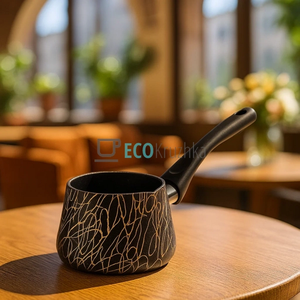 Турка Ardesto BLACK MARS, 0.35 л, граніт, бакелітова руч ...