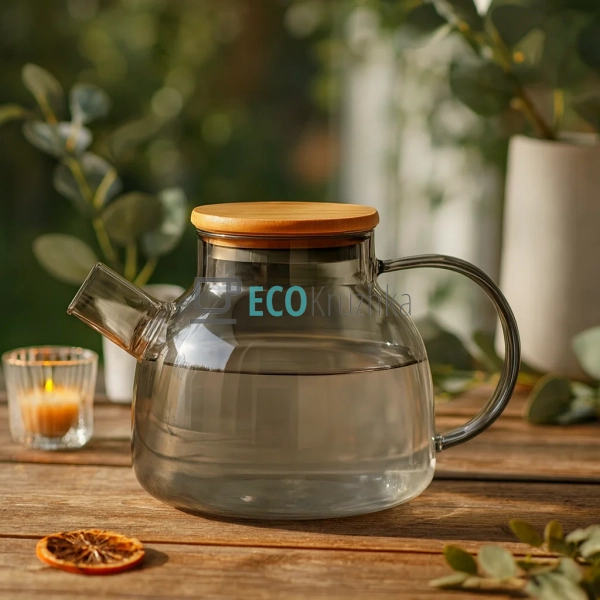 Заварник Ardesto Graphite, 1000мл, боросилікатне скло, б ... Заварник Ardesto Graphite, 1000мл, боросилікатне скло, б ...