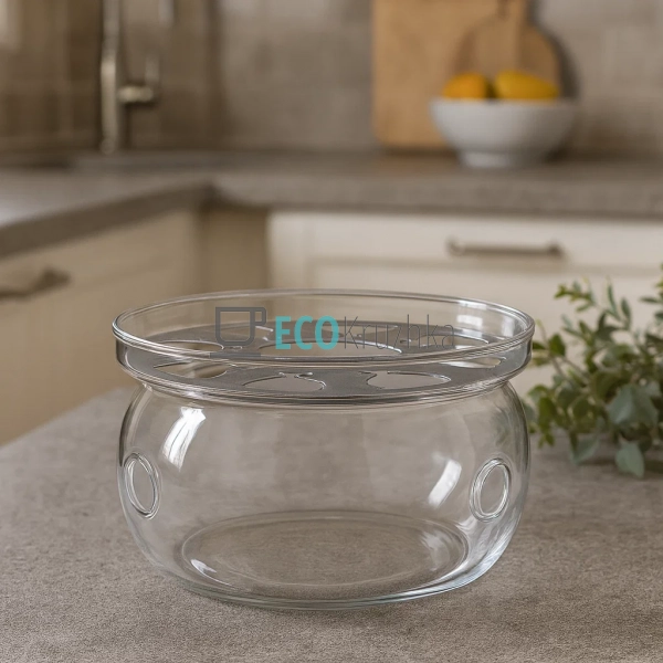 Підставка для заварника зі свічкою, 12,5 х 6,4 см, борос ... Підставка для заварника зі свічкою, 12,5 х 6,4 см, борос ...