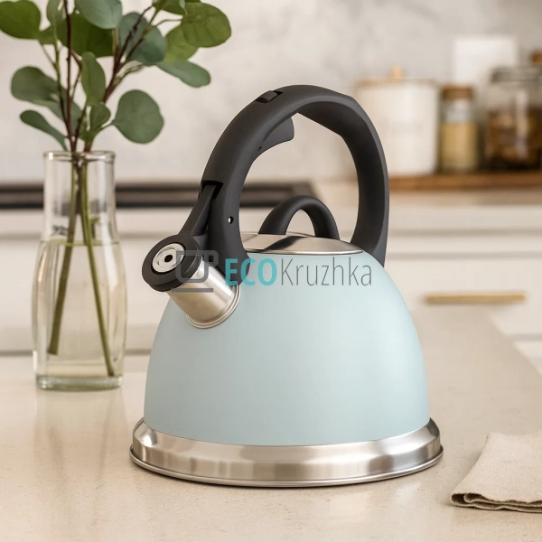 Чайник Ardesto Gemini, 2 л, блакитний тіффані, нержавіюч ... Чайник Ardesto Gemini, 2 л, блакитний тіффані, нержавіюч ...