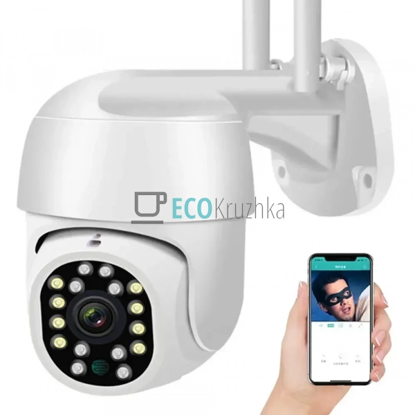 Вулична WiFi IP-камера 5MP з датчиком руху HX A1536C (JU ...