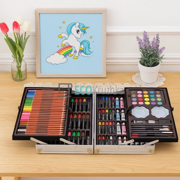 Набір для малювання і творчості 145 предметів в металеві ...