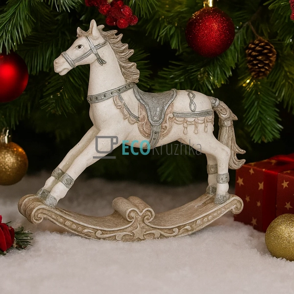 Декоративна фігурка «Конячка‑гойдалка» 16,5×4×14,5 см (K ...