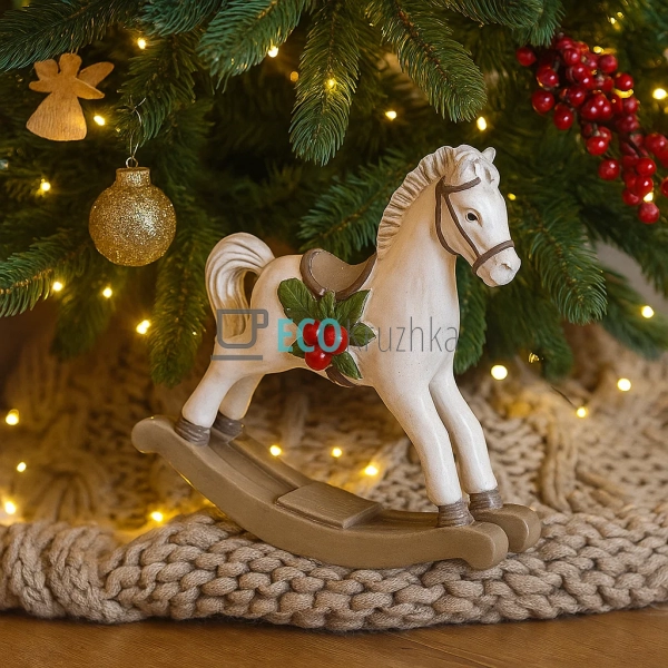 Декоративна фігурка «Конячка» 17×5×16 см біло‑коричневий ... Декоративна фігурка «Конячка» 17×5×16 см біло‑коричневий ...