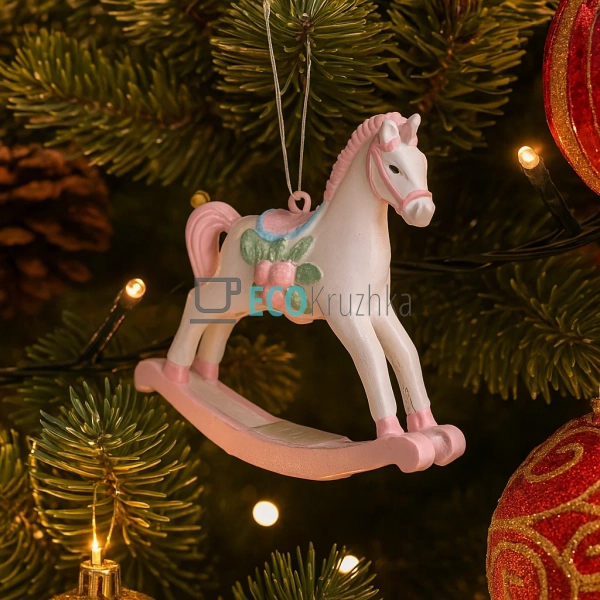 Підвісна фігурка Конячка‑гойдалка (K07-553)