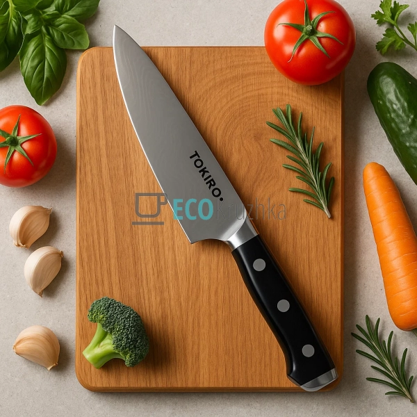 Кухонний ніж шеф-кухаря 20 см – професійний ніж для нарі ... Кухонний ніж шеф-кухаря 20 см – професійний ніж для нарі ...