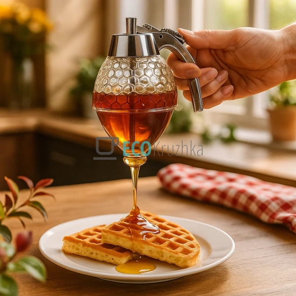 Дозатор‑ємність для меду та соусів 200 мл (JU-3032)