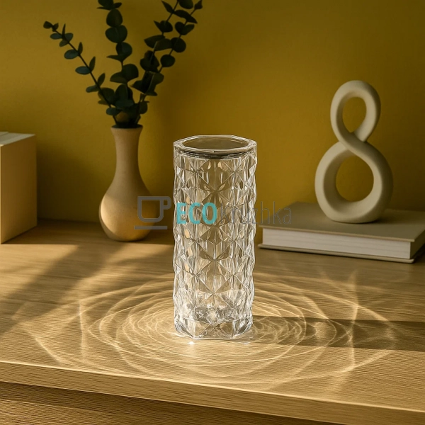 Настільна кришталева лампа «Rose Diamond» (JU-11309) Настільна кришталева лампа «Rose Diamond» (JU-11309)