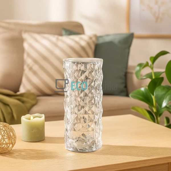 Настільна кришталева лампа «Rose Diamond» (JU-11309) Настільна кришталева лампа «Rose Diamond» (JU-11309)