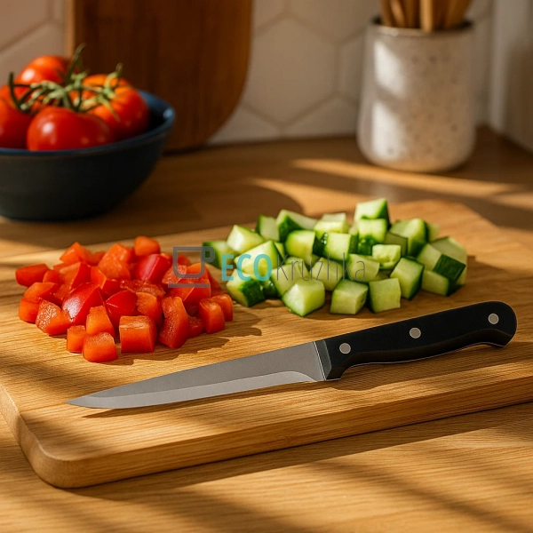 Кухонний ніж для обробки м’яса та кісток 14.5 см з бакел ...