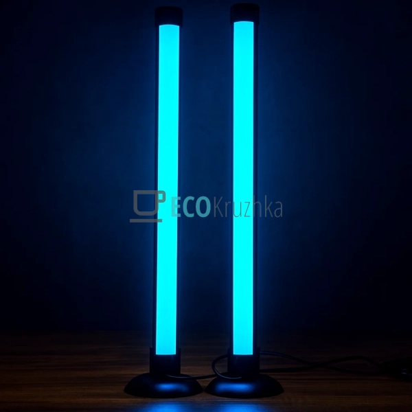 Набір RGB LED панелей 24 см ×2 зі Smart‑контролем і пуль ... Набір RGB LED панелей 24 см ×2 зі Smart‑контролем і пуль ...