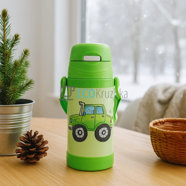 Термокружка Maestro Автомобіль 350 мл зелений MR‑1640‑35 ... Термокружка Maestro Автомобіль 350 мл зелений MR‑1640‑35 ...