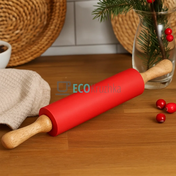 Силіконова качалка 43 см Червоний FRU-847