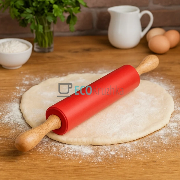 Силіконова качалка 43 см Червоний FRU-847