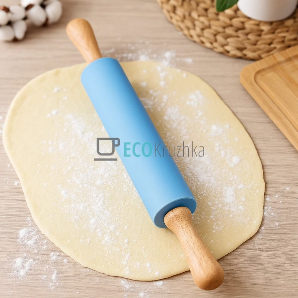 Силіконова качалка 43 см Блакитний FRU-847