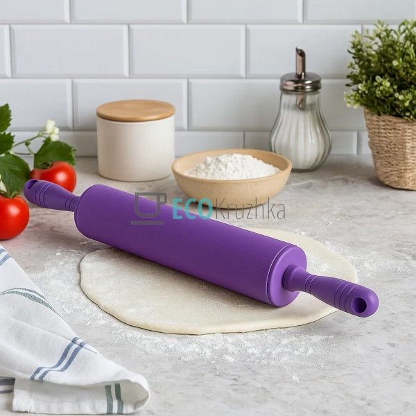 Силіконова качалка 31см (міні) Фіолетовий EK13473