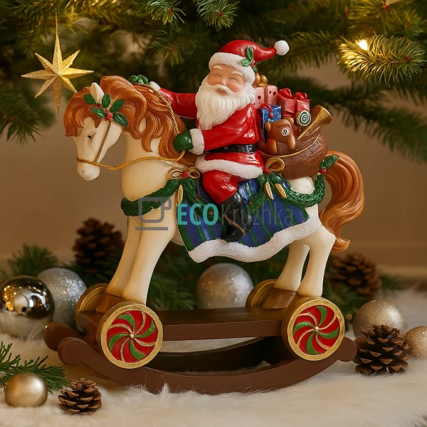 Новорічна декоративна фігура 39.7 см (838-344)