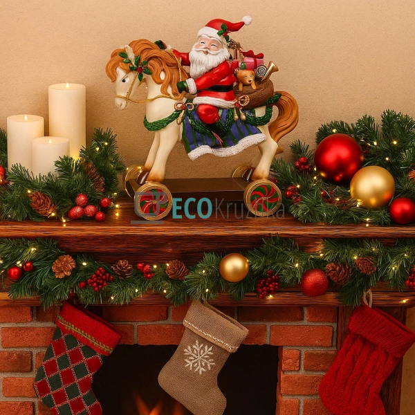 Новорічна декоративна фігура 39.7 см (838-344)