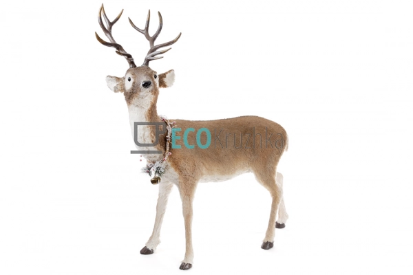 Декоративна фігура Олень 120 см коричневий (815-109)