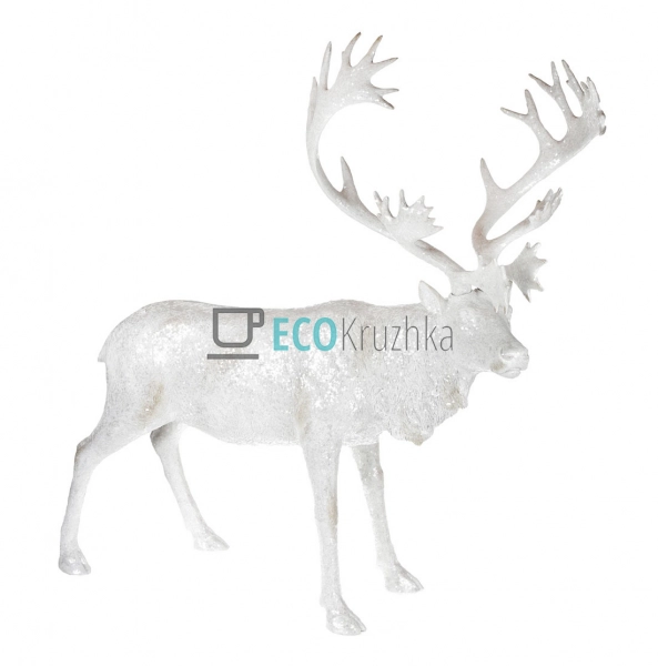 Декоративна фігура Лось 102 см білий (430-001)