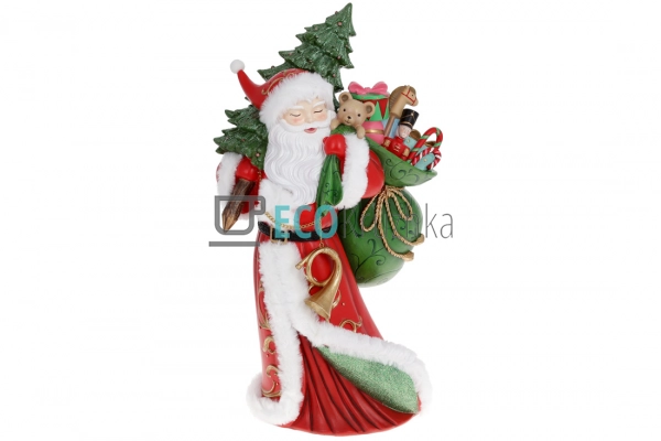 Фігурка Санта Клауса з мішком подарунків 52.5 см (838-34 ...