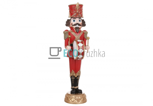 Декоративна фігура Лускунчик з барабаном 35.5 см (837-27 ... Декоративна фігура Лускунчик з барабаном 35.5 см (837-27 ...